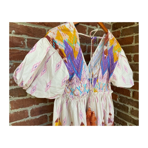 NWT Anthropologie Not So Serious Abstract Embroidered Dress  SZ Small - Picture 9 of 16